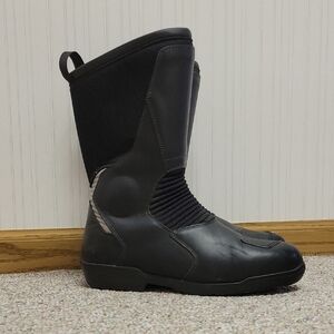 BMW Motorrad Black Motorcycle Riding Boots, Men's 9 Goretex